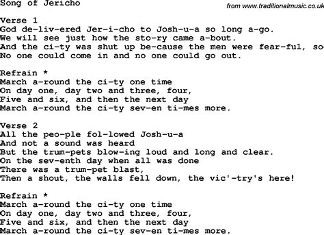 jericho lyrics